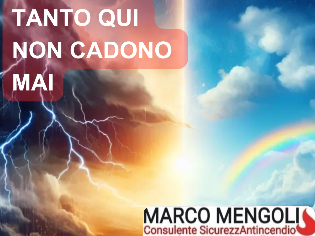 TANTO QUI NON CADONO&nbsp;MAI