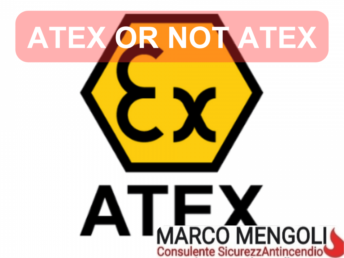 ATEX OR NOT&nbsp;ATEX