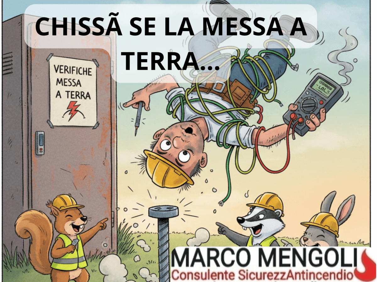 CHISSÀ SE LA MESSA A TERRA ERA A&nbsp;NORMA?